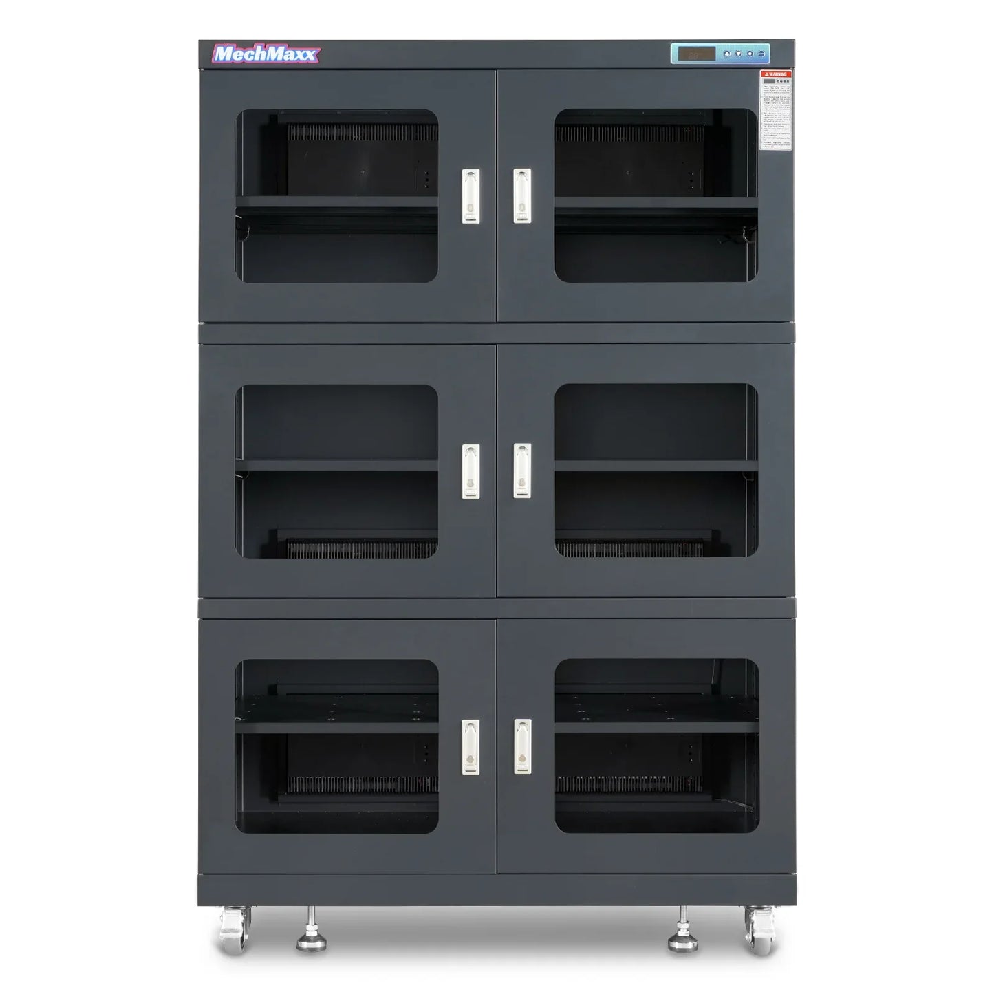MechMaxx EDC1430C-6 Desiccator Cabinets 1430L ESD Electronic Dry Cabinet 1-10% RH Ultra-Low Humidity Storage New