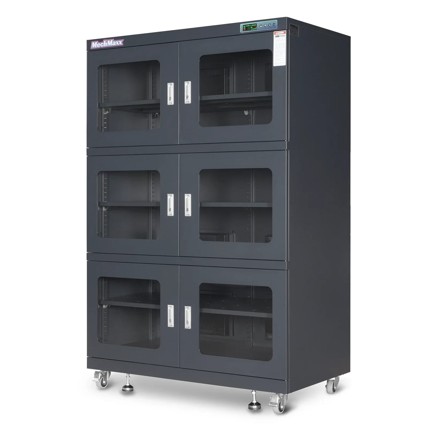 MechMaxx EDC1430C-6 Desiccator Cabinets 1430L ESD Electronic Dry Cabinet 1-10% RH Ultra-Low Humidity Storage New