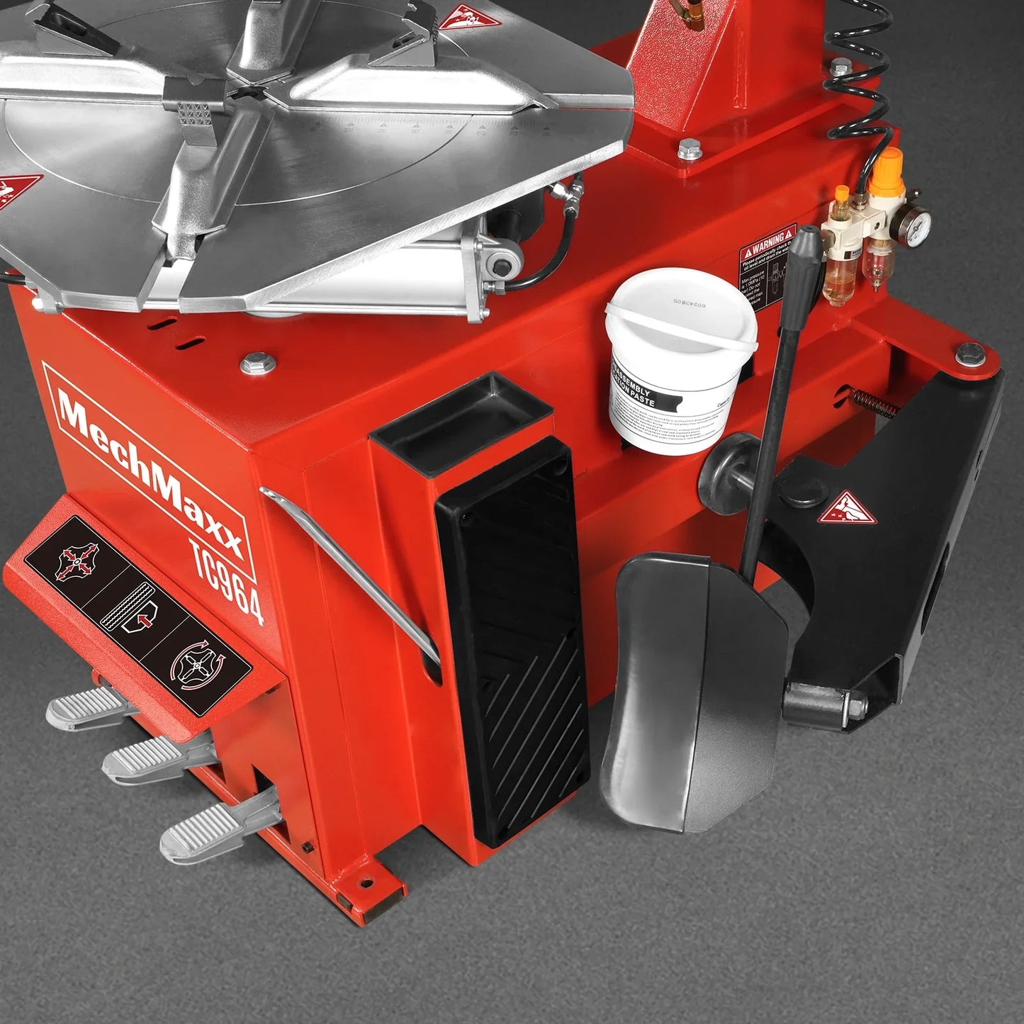 MechMaxx TC964 Tire Changer 1.5 HP Swing Arm Wheel Changer 24" Rim Capacity New