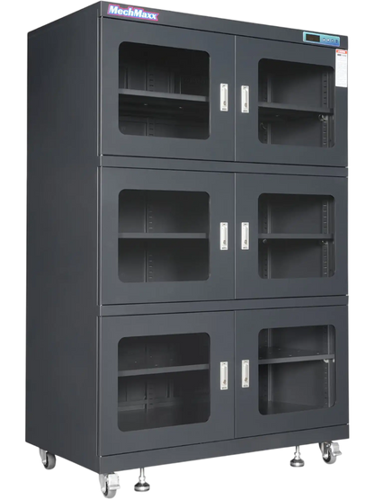 MechMaxx EDC1430A-6 Desiccator Cabinet 1430L ESD Electronic Dry Cabinet 20-60% RH Low Humidity Storage New