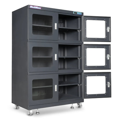 MechMaxx EDC1430A-6 Desiccator Cabinet 1430L ESD Electronic Dry Cabinet 20-60% RH Low Humidity Storage New