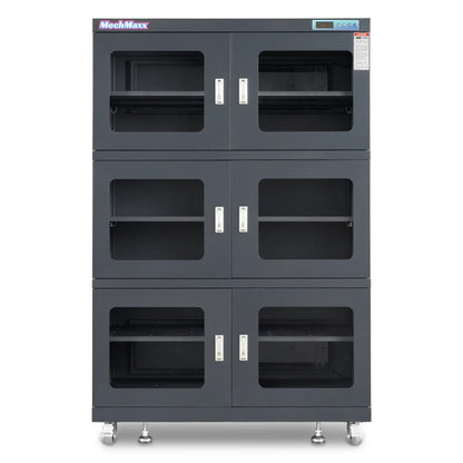 MechMaxx EDC1430A-6 Desiccator Cabinet 1430L ESD Electronic Dry Cabinet 20-60% RH Low Humidity Storage New