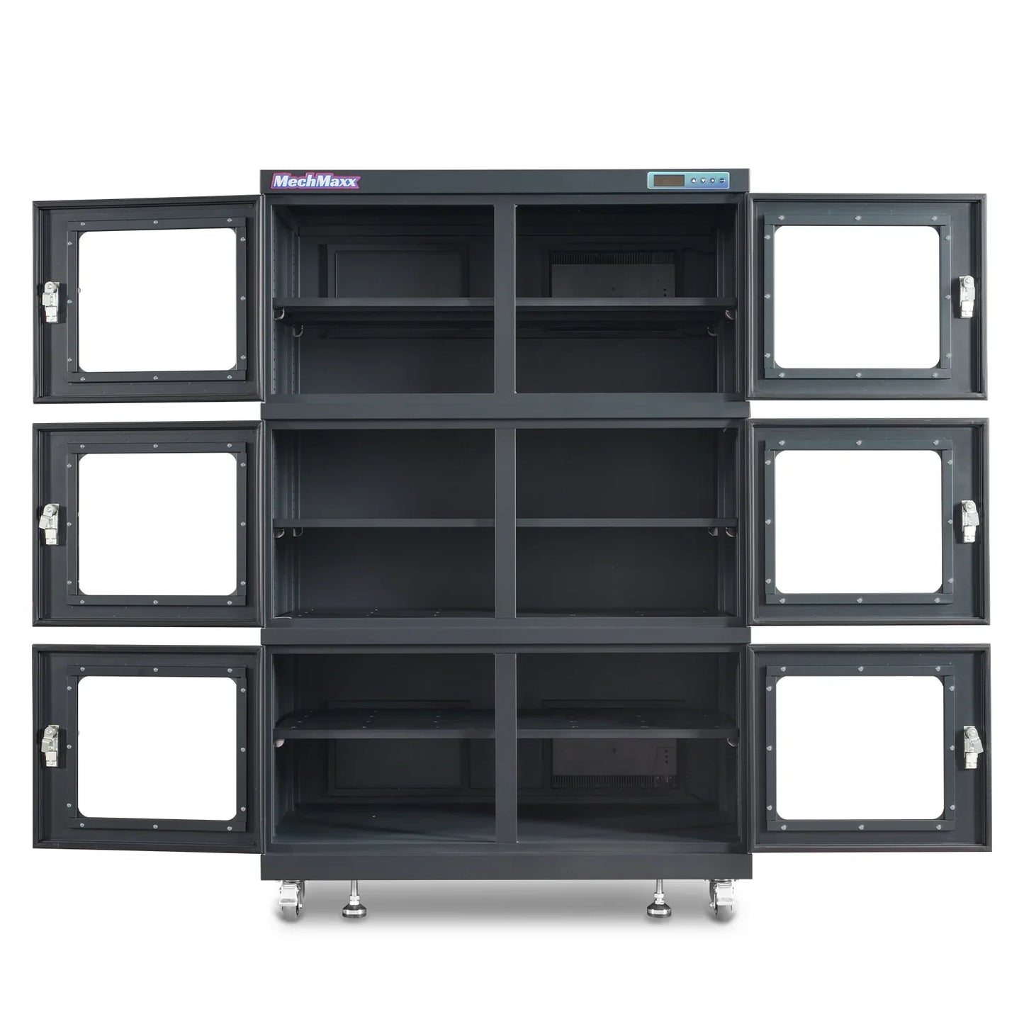 MechMaxx EDC1430A-6 Desiccator Cabinet 1430L ESD Electronic Dry Cabinet 20-60% RH Low Humidity Storage New