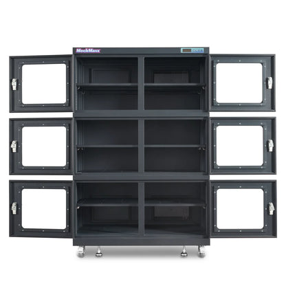 MechMaxx EDC1430A-6 Desiccator Cabinet 1430L ESD Electronic Dry Cabinet 20-60% RH Low Humidity Storage New