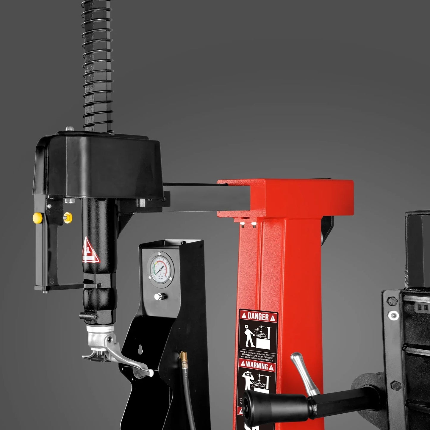 MechMaxx TC9682+WB857 Tire Changer High Performance Tilt Back Wheel Balancer Bundle New