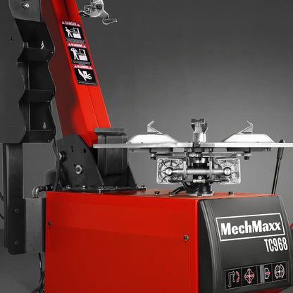 MechMaxx TC968 Tire Changer High Performance Tilt Back Wheel Changer with Bead Blaster New