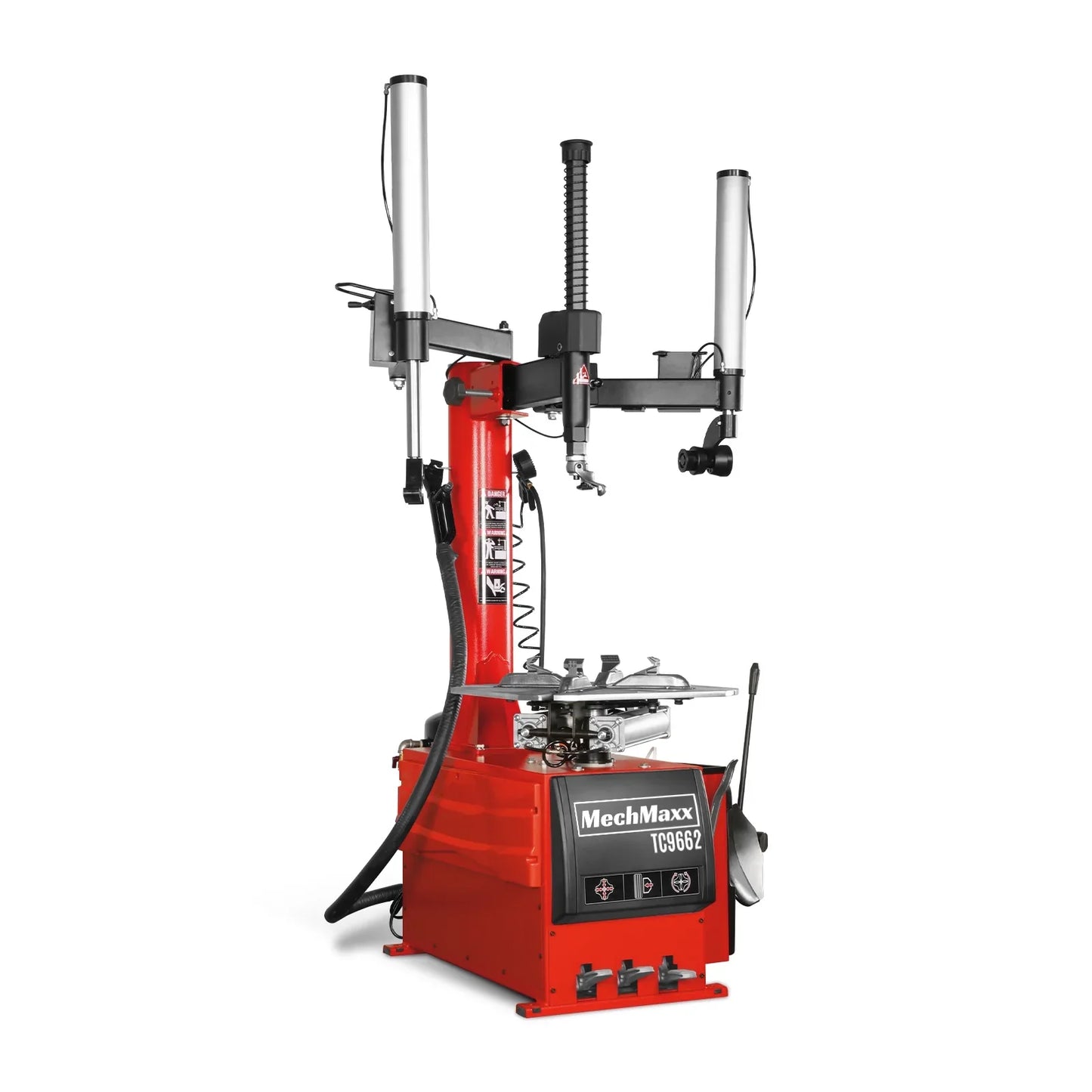 MechMaxx TC9662 Tire Changer 24" Rim Double Assist Arms Swing Arm Wheel Changer with Bead Blaster New