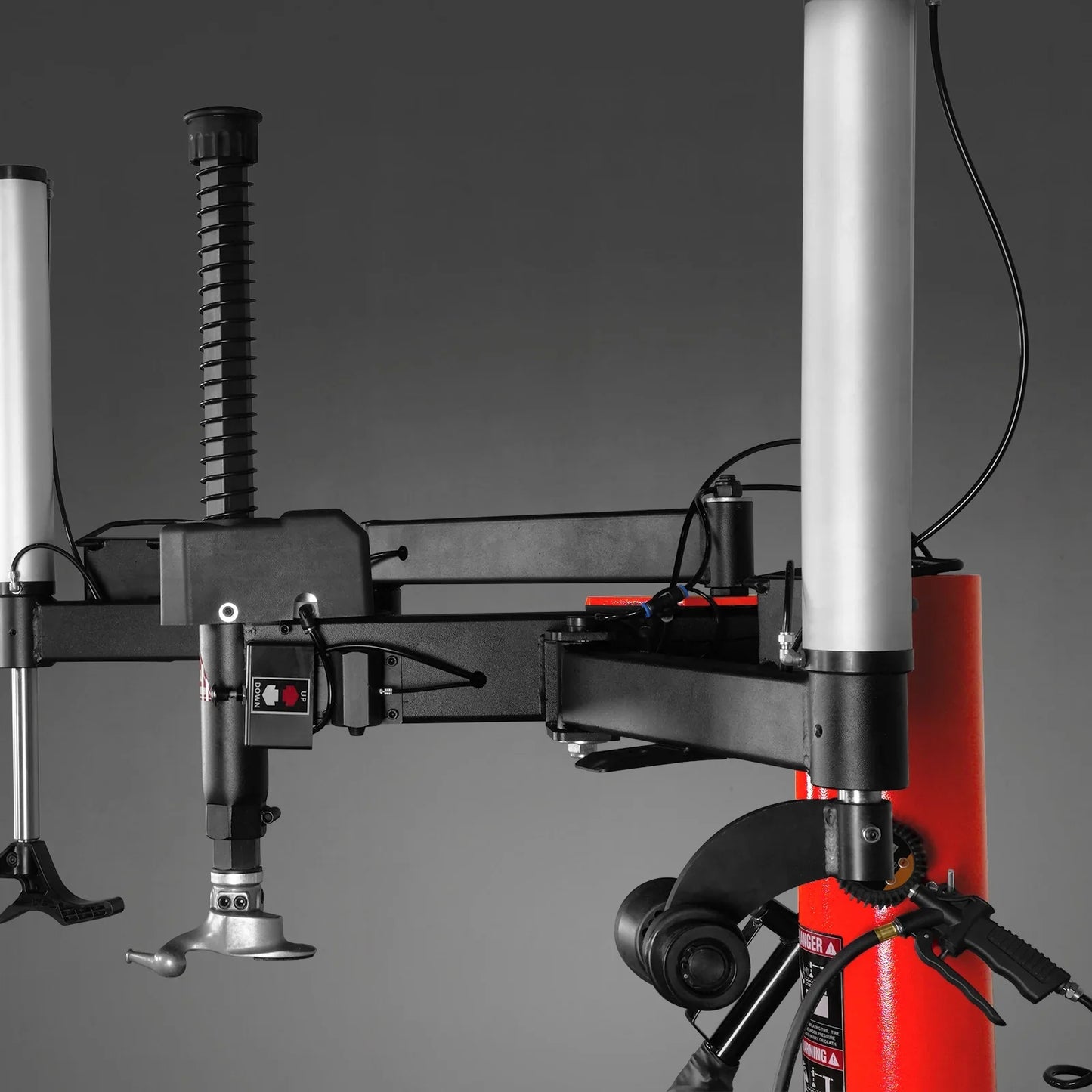 MechMaxx TC9662+WB855 Tire Changer 24" Rim Double Assist Arms Wheel Balancer Bundle New