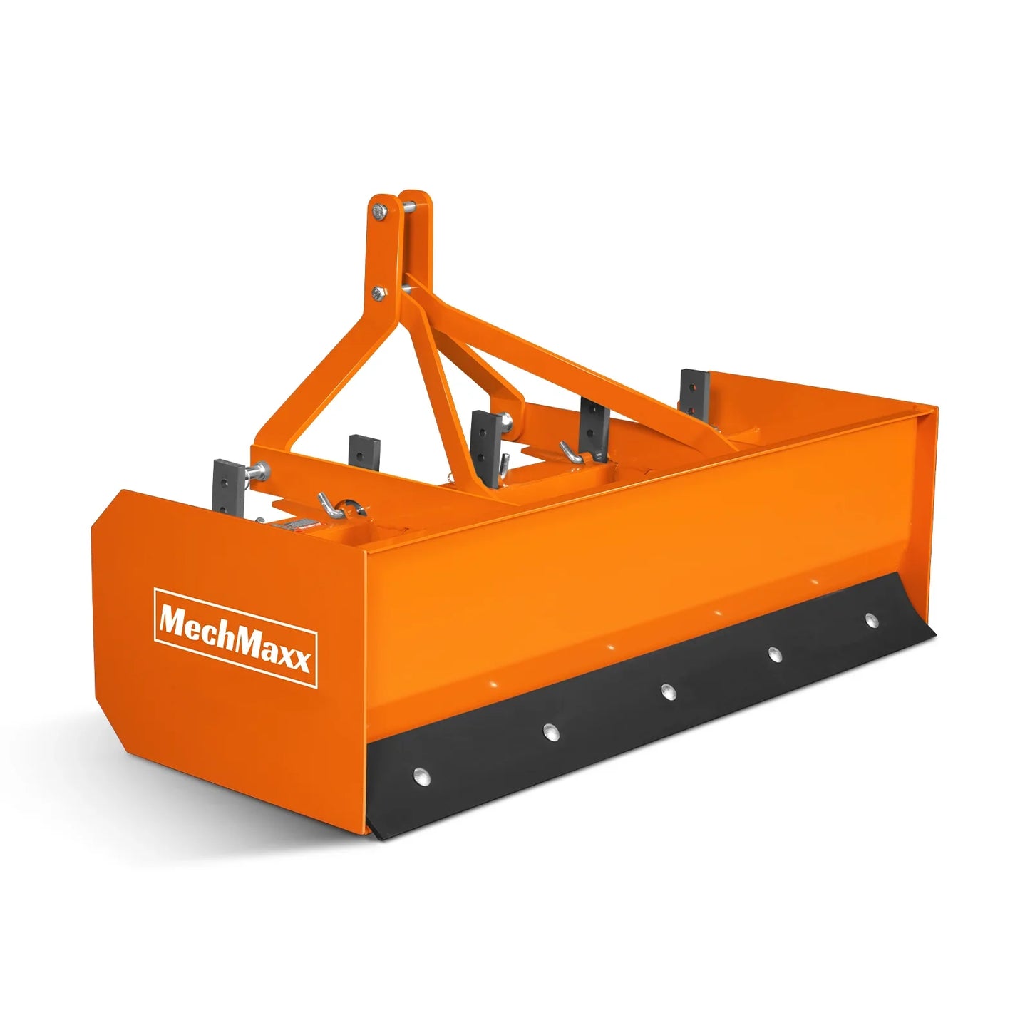 MechMaxx BB60 Box Blade Scraper 60" 5 Shank 3 Point Hitch Tractor Attachment New