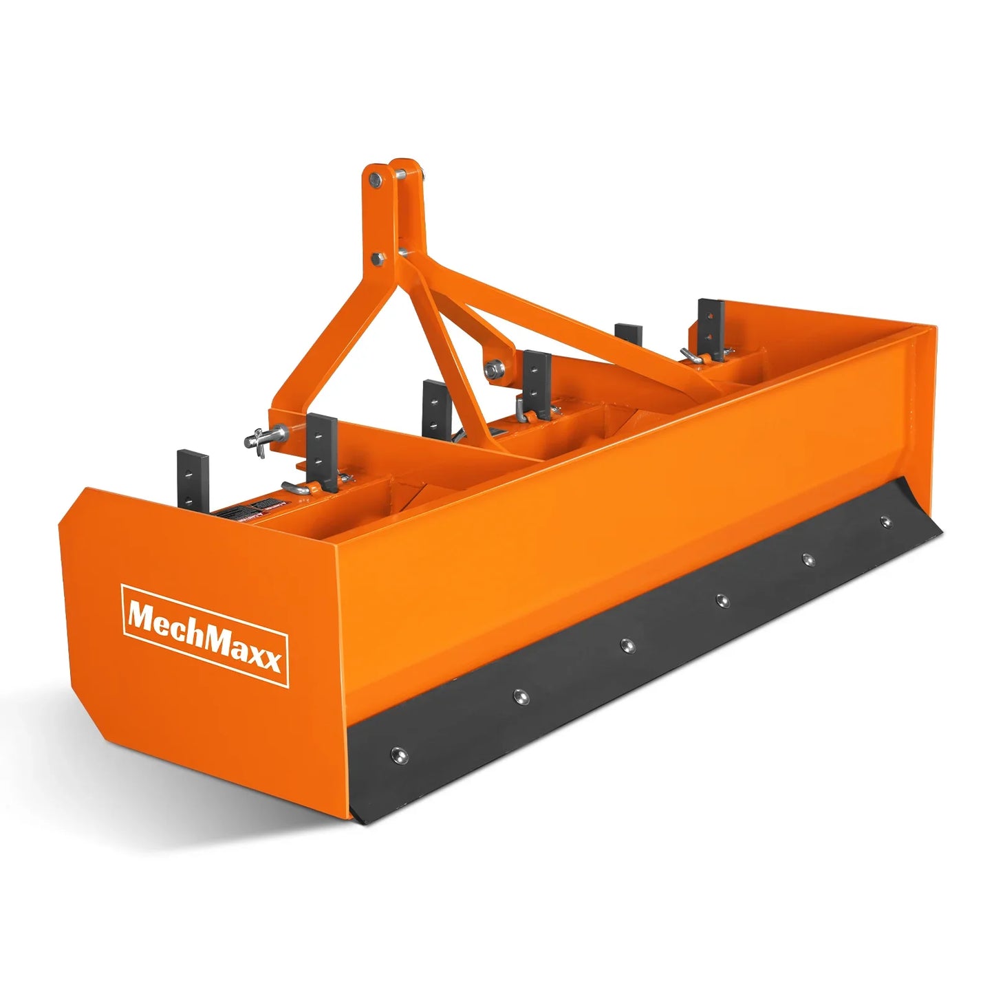 MechMaxx BB72 Box Blade Scraper 72" 6 Shanks 3 Point Hitch Tractor Attachment New