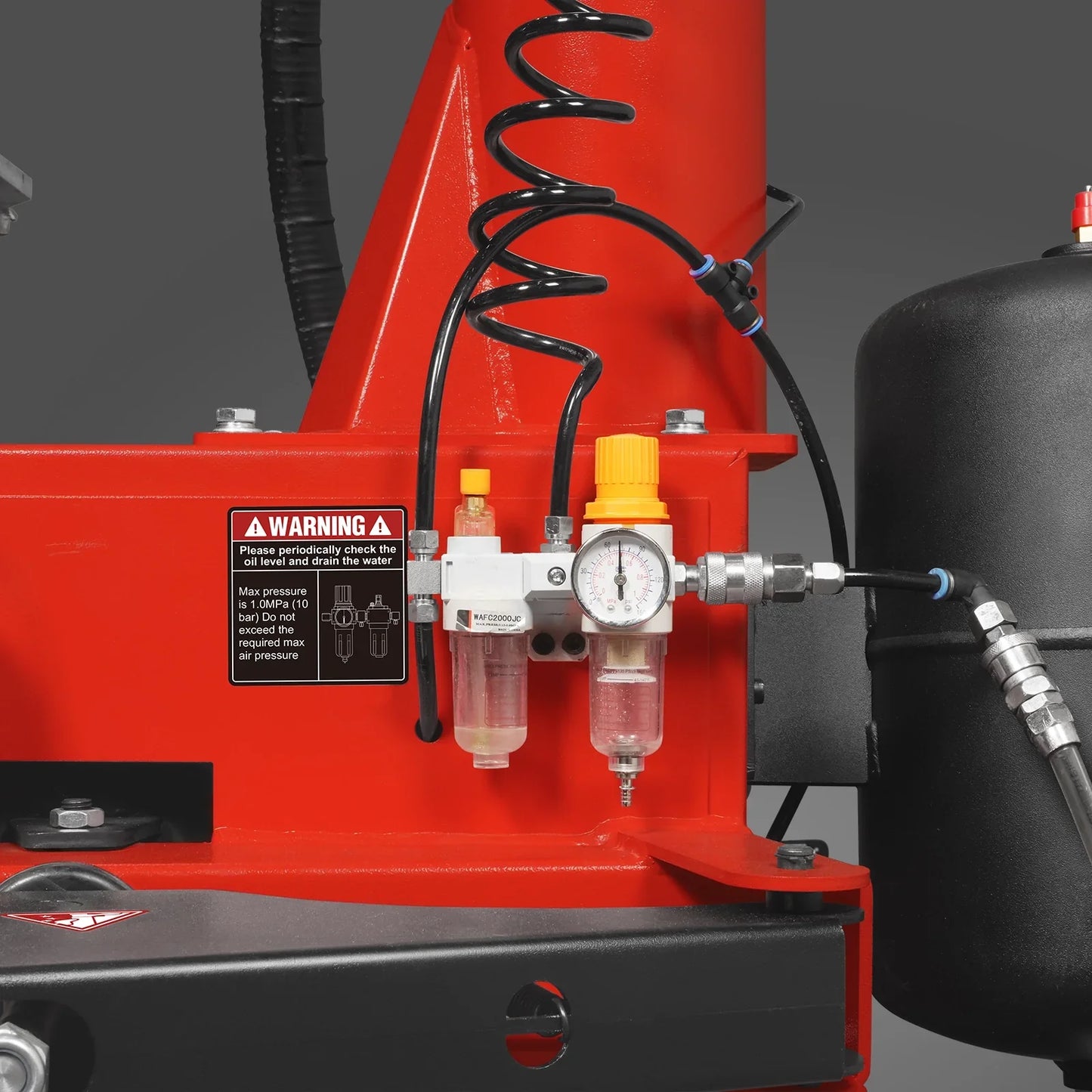 MechMaxx TC9662 Tire Changer 24" Rim Double Assist Arms Swing Arm Wheel Changer with Bead Blaster New