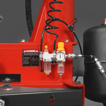 MechMaxx TC9662+WB855 Tire Changer 24" Rim Double Assist Arms Wheel Balancer Bundle New