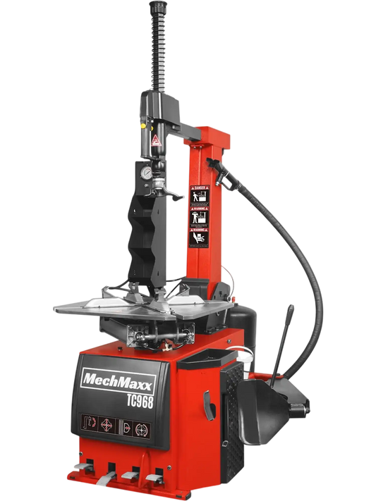 MechMaxx TC968 Tire Changer High Performance Tilt Back Wheel Changer with Bead Blaster New