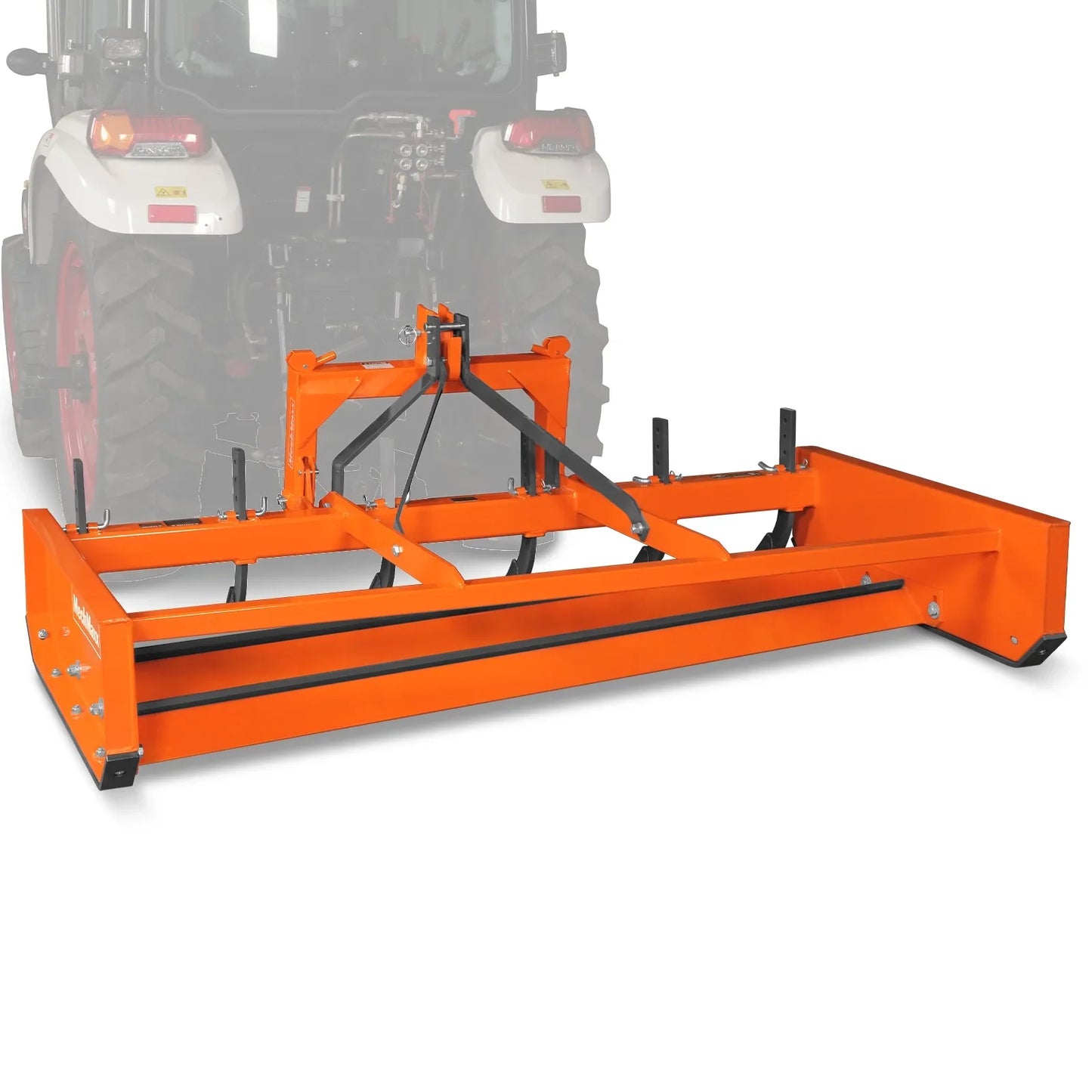 MechMaxx LP84 Land Leveler 84" Heavy Duty Land Plane Scraper Grader with Shanks 3 Point Hitch New