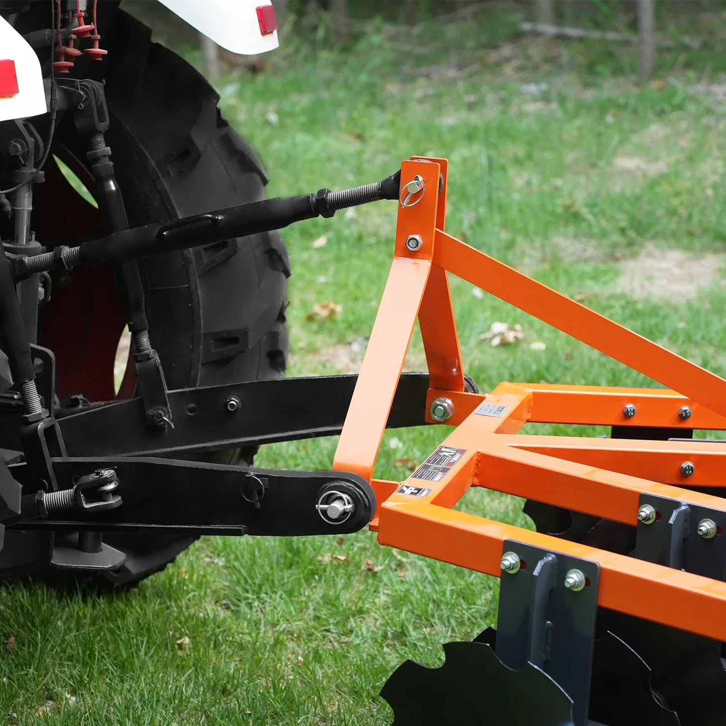 MechMaxx DH60 Disc Harrow 60" Tractor Notched Disc Plow 3 Point Hitch New
