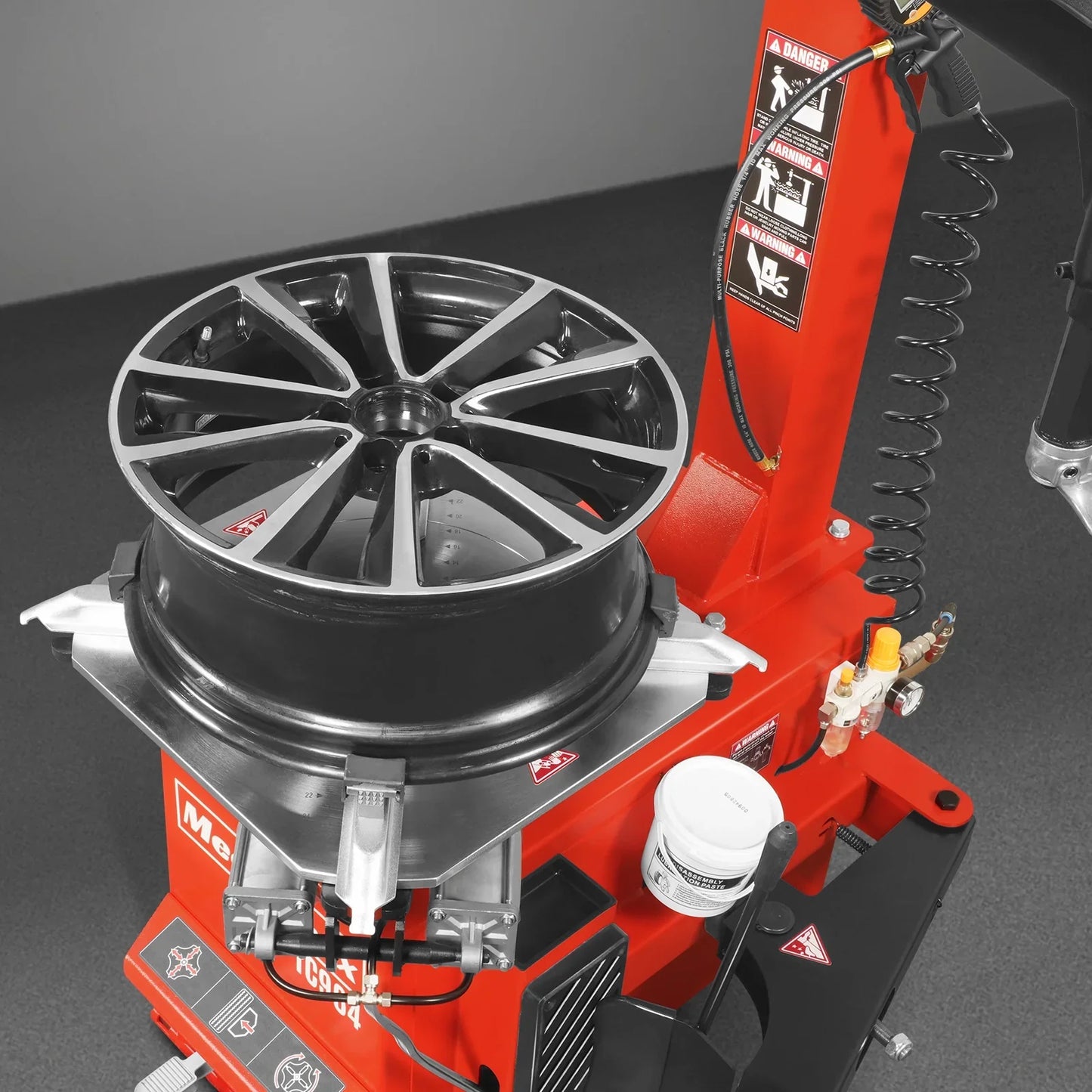 MechMaxx TC964+WB855 Tire Changer 1.5 HP Swing Arm Wheel Balancer Bundle New