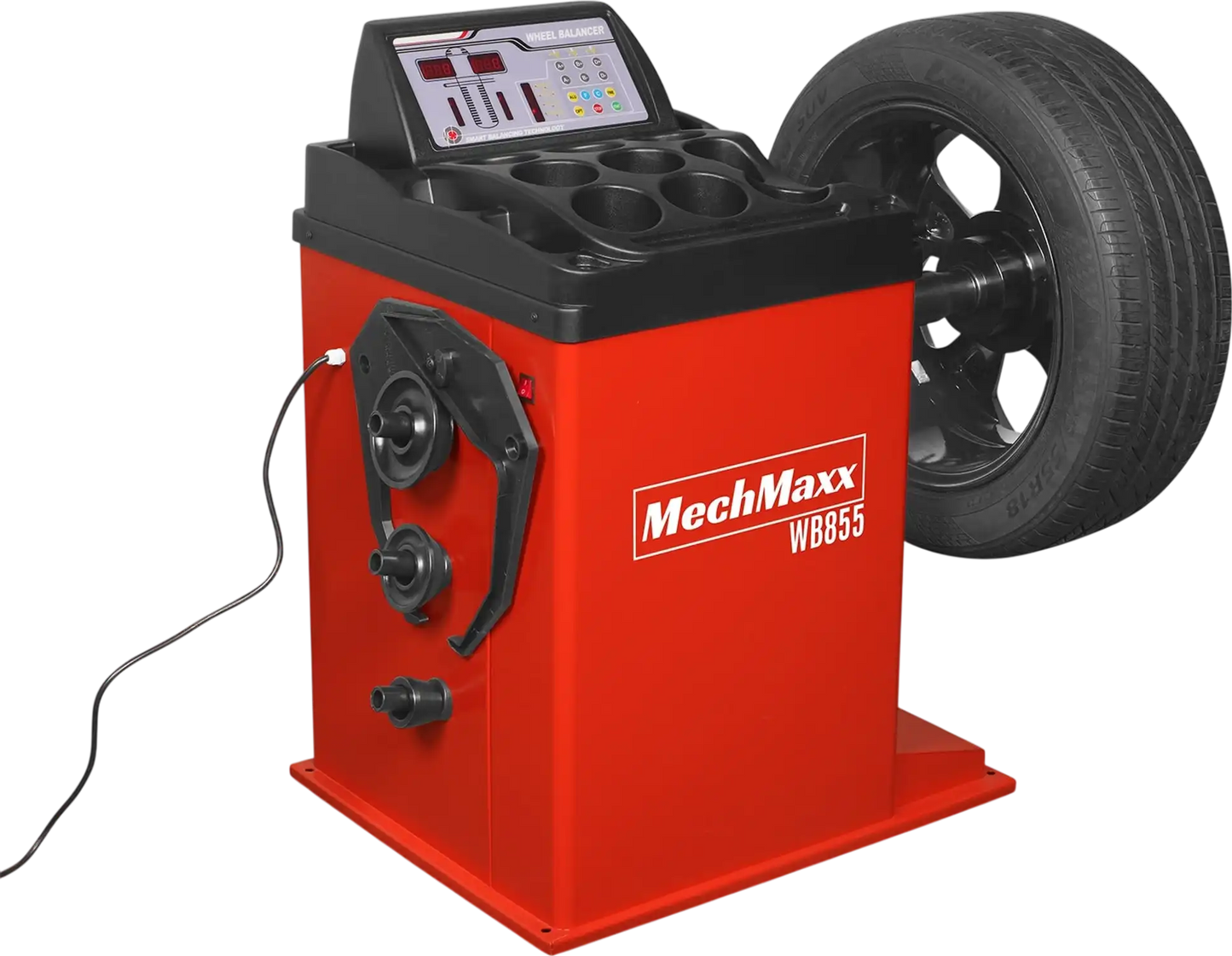 MechMaxx WB855 Wheel Balancer 10-24" Rim Car Tire Balancing Machine 40 mm Shaft New