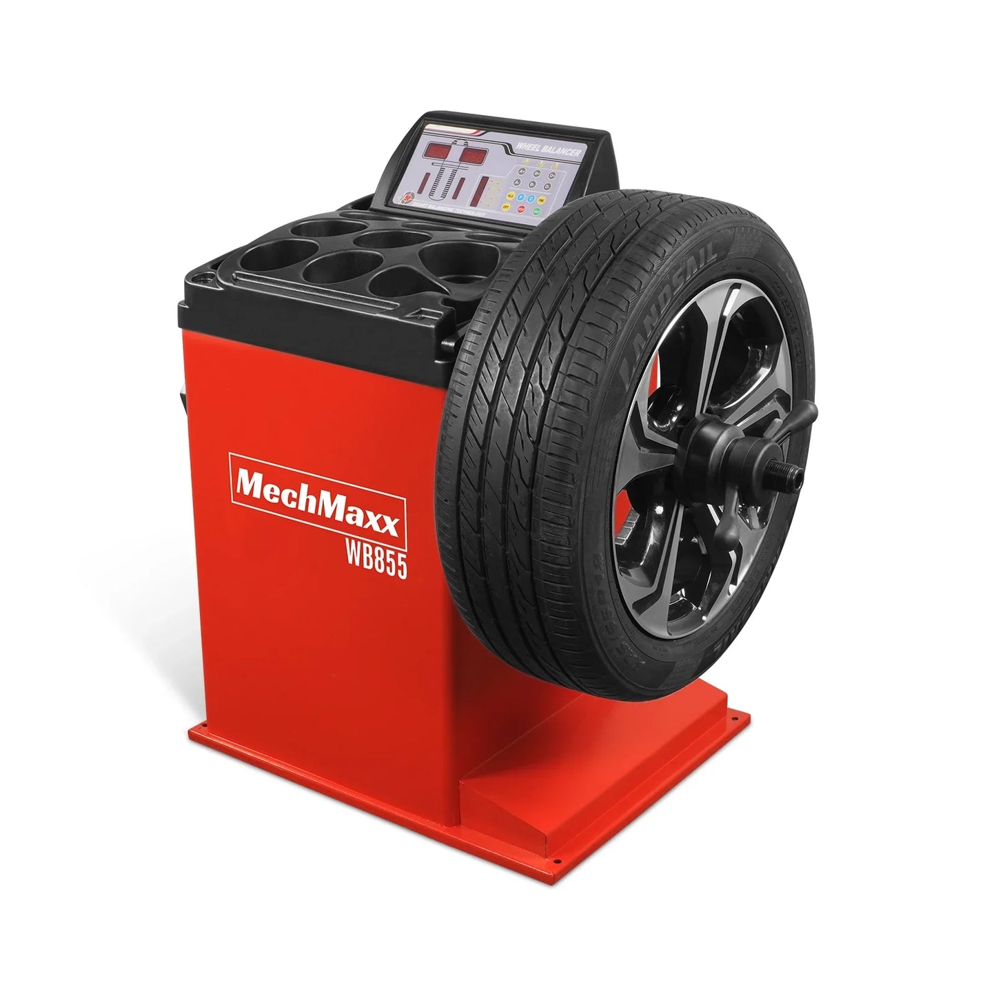 MechMaxx WB855 Wheel Balancer 10-24" Rim Car Tire Balancing Machine 40 mm Shaft New