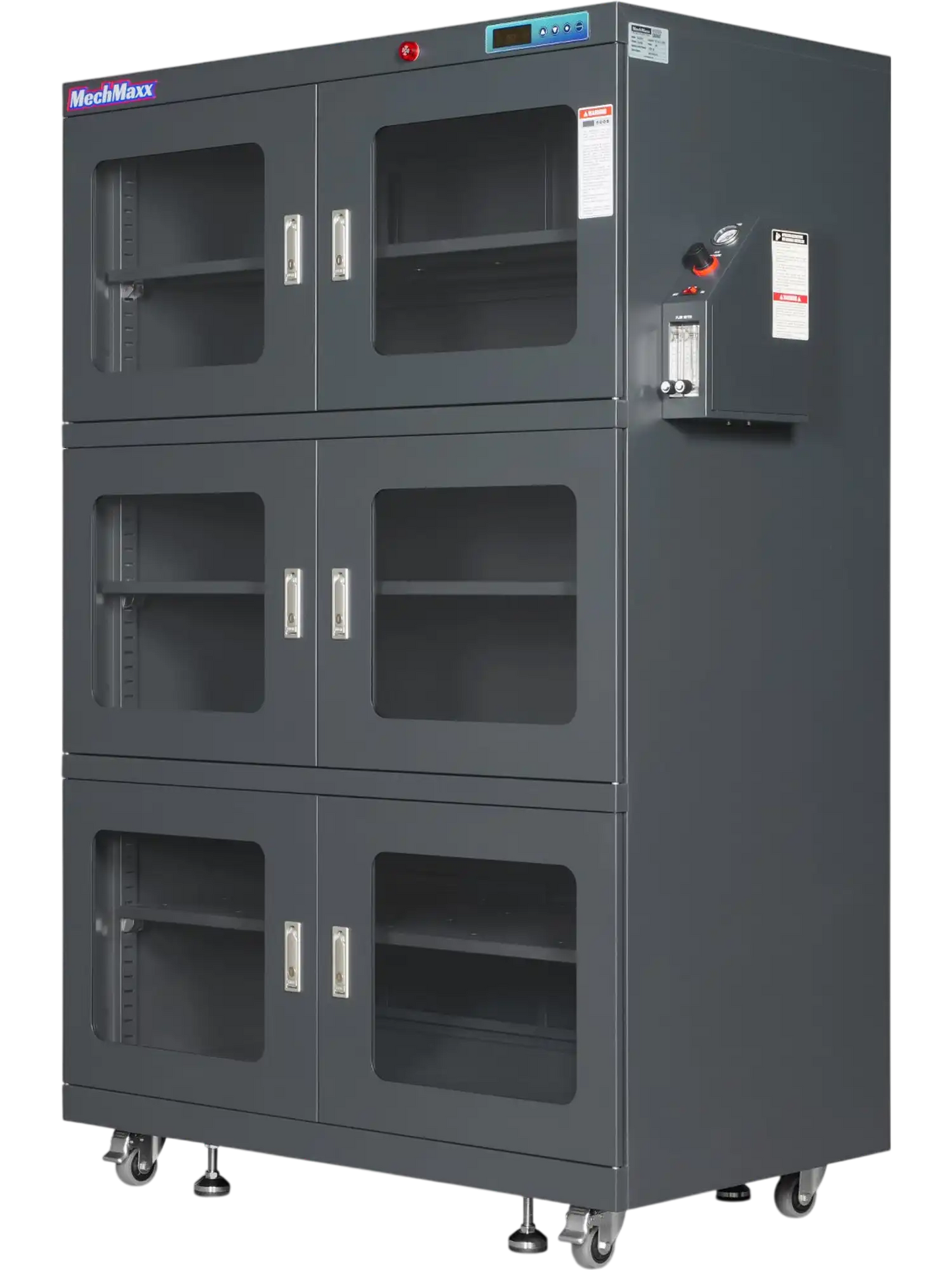 MechMaxx NC1430B-6 Desiccator Cabinet 1430L ESD Nitrogen Dry Low Humidity Storage New