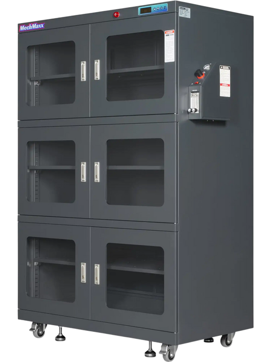 MechMaxx NC1430B-6 Desiccator Cabinet 1430L ESD Nitrogen Dry Low Humidity Storage New