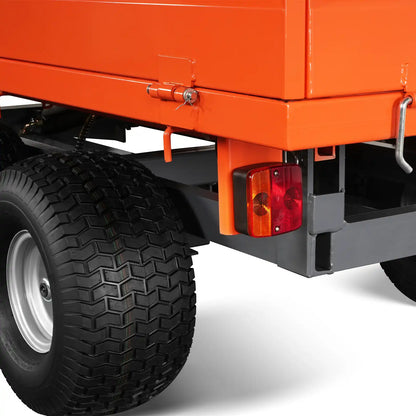 MechMaxx DT4X8 Dump Trailer 2-Ton Capacity Heavy-Duty New