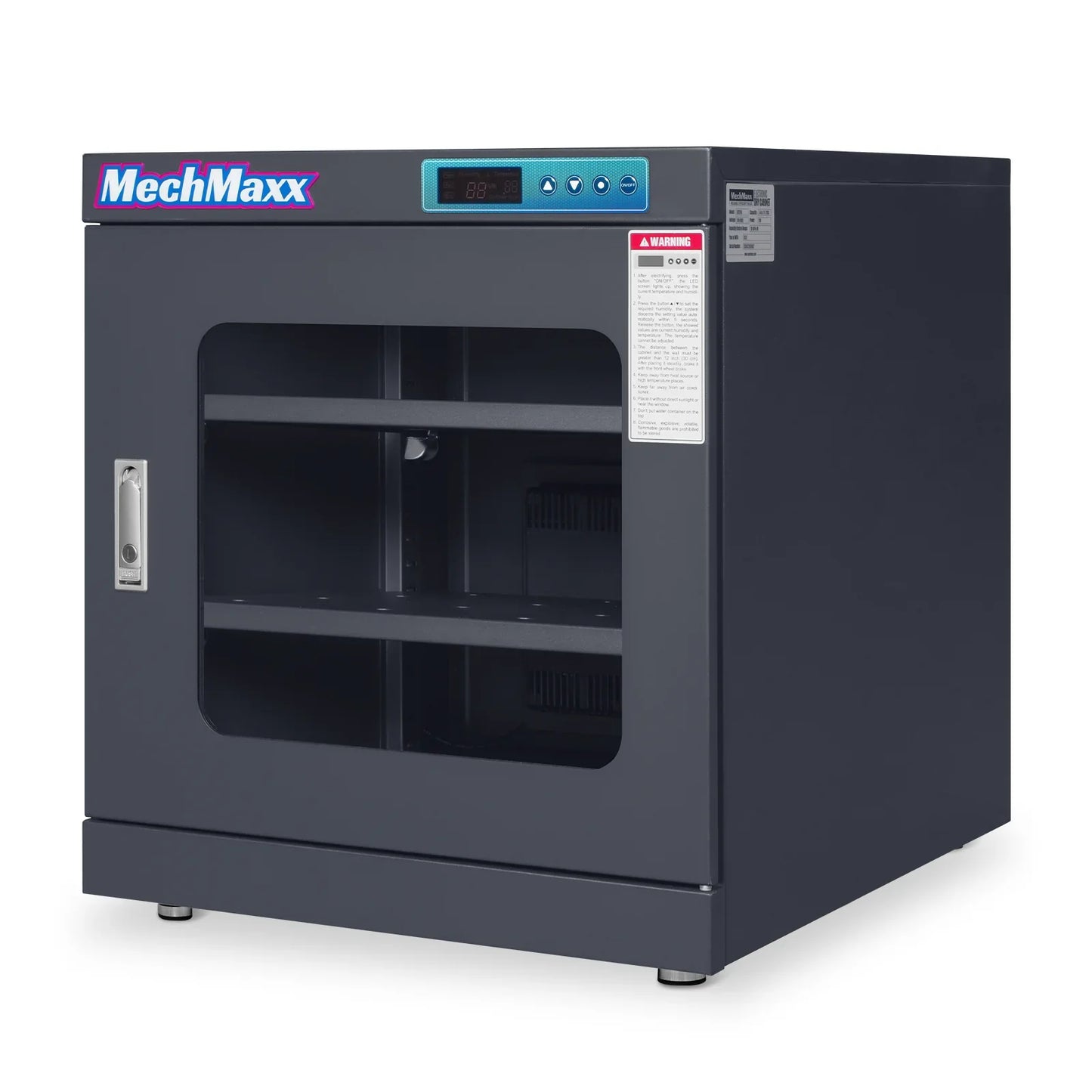 MechMaxx EDC210C Desiccator Cabinet 1-10% RH Electronic Dry Cabinet 210L ESD Ultra-Low Humidity Storage New