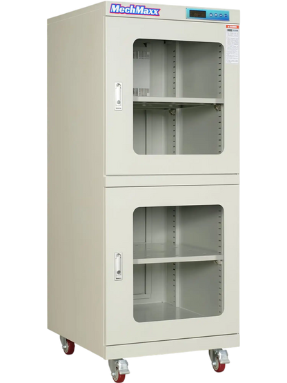 MechMaxx EDC540AW Desiccator Cabinet 540L ESD Electronic Dry Cabinet Low Humidity Storage 20-60% RH White New