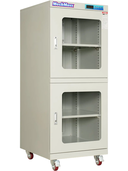MechMaxx EDC540CW Desiccator Cabinet 540L ESD Electronic Dry Cabinet 1-10% RH Ultra-Low Humidity Storage White New