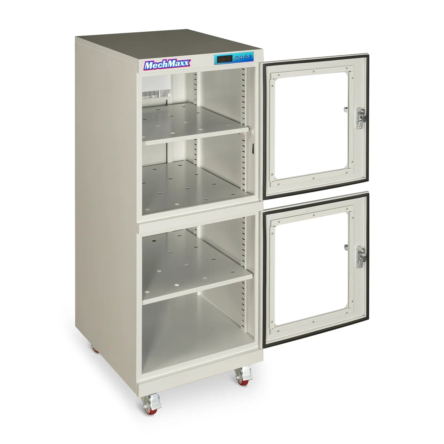 MechMaxx EDC540CW Desiccator Cabinet 540L ESD Electronic Dry Cabinet 1-10% RH Ultra-Low Humidity Storage White New