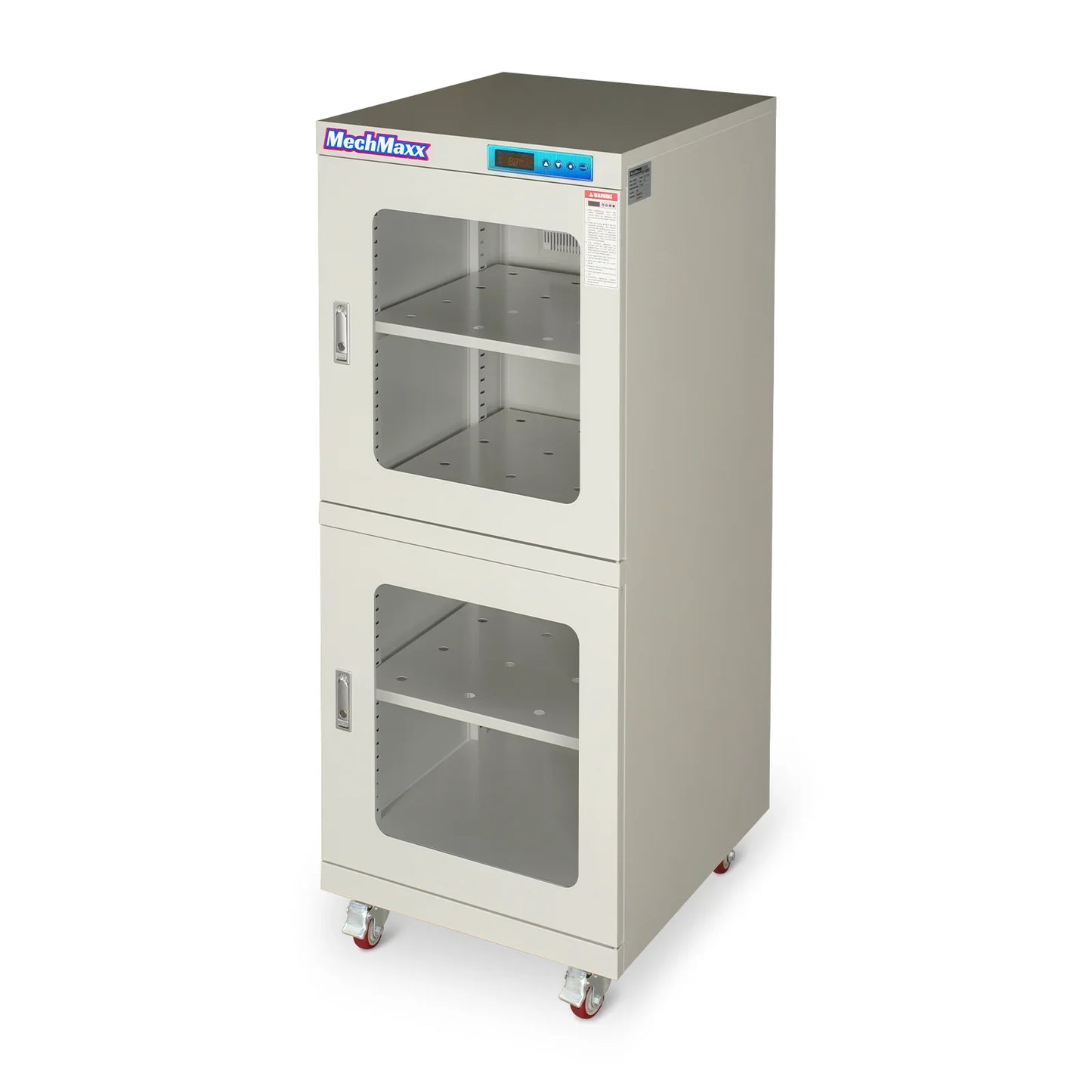 MechMaxx EDC540CW Desiccator Cabinet 540L ESD Electronic Dry Cabinet 1-10% RH Ultra-Low Humidity Storage White New