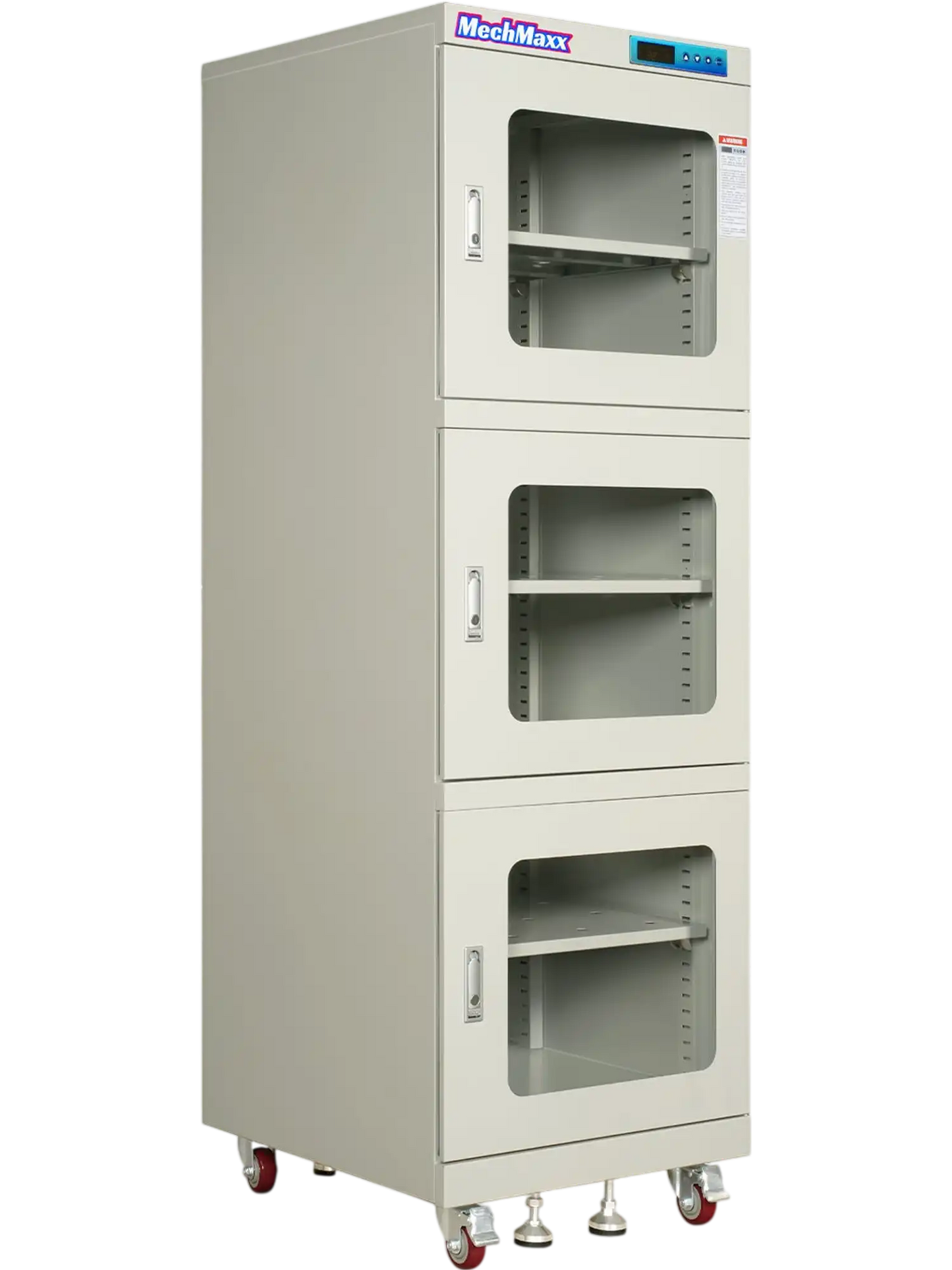 MechMaxx EDC730AW Desiccator Cabinet 730L ESD Electronic Dry Cabinet 20-60% RH Low Humidity Storage White New