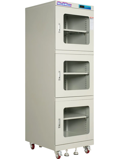 MechMaxx EDC730CW Desiccator Cabinet 1-10% RH Electronic Dry 730L ESD Ultra-Low Humidity Storage White New