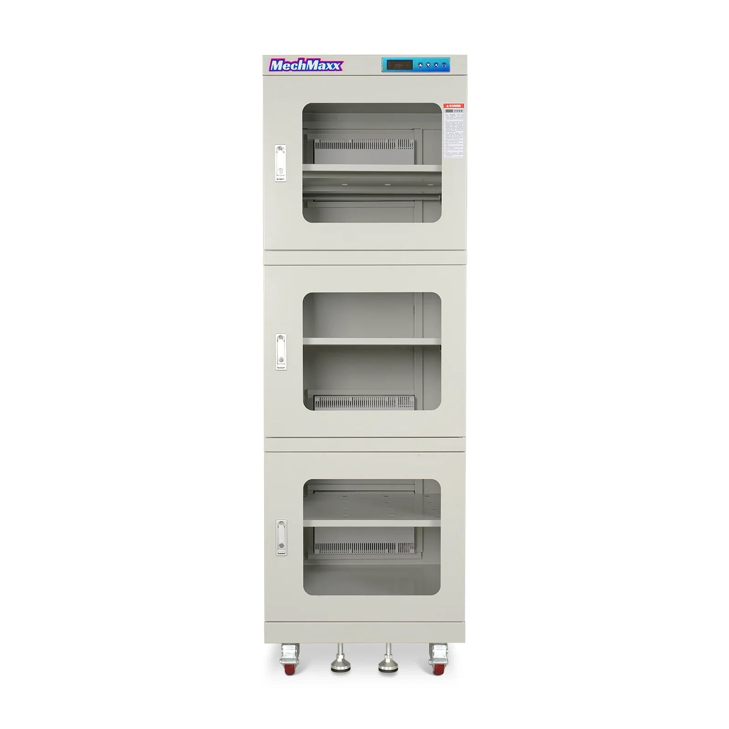 MechMaxx EDC730CW Desiccator Cabinet 1-10% RH Electronic Dry 730L ESD Ultra-Low Humidity Storage White New