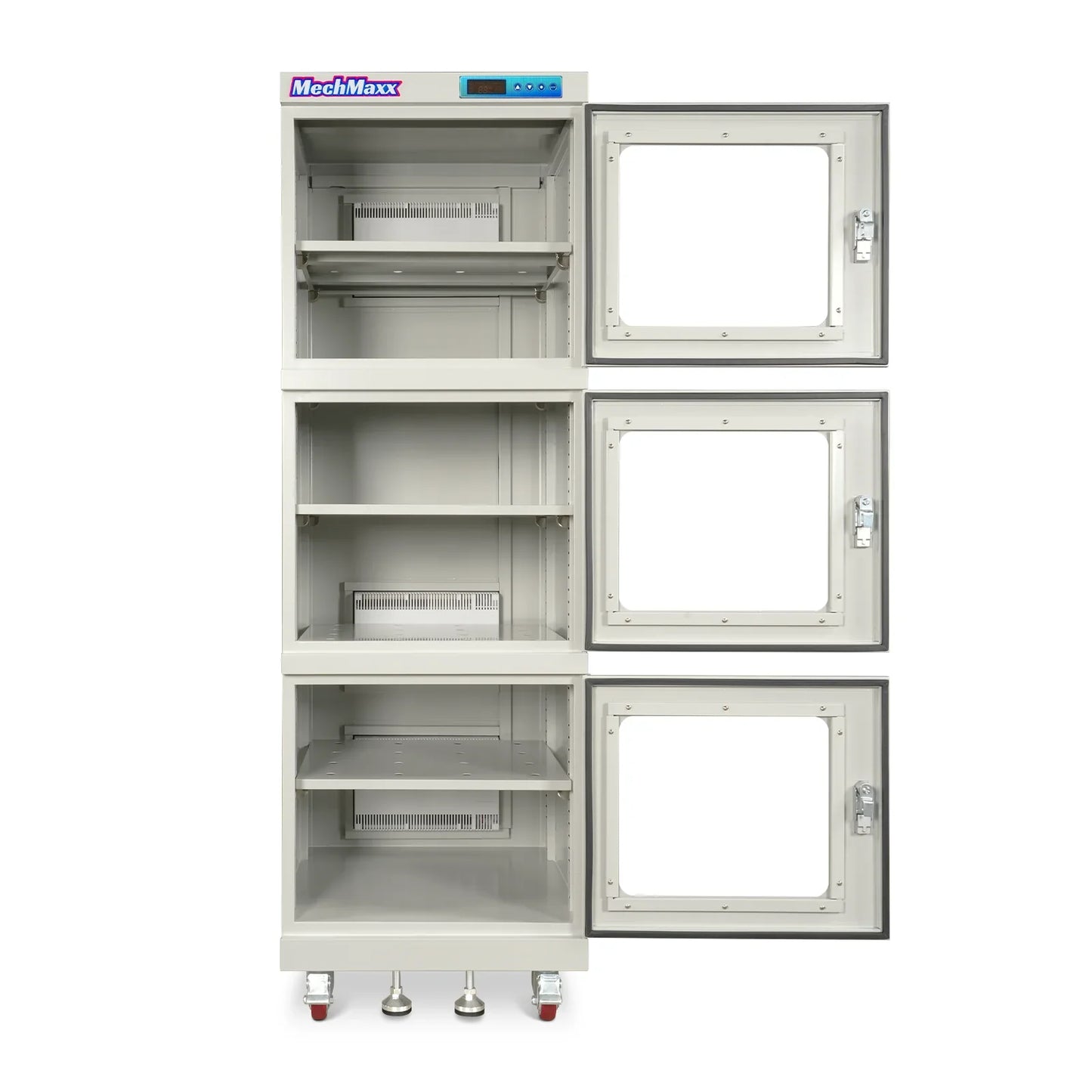MechMaxx EDC730CW Desiccator Cabinet 1-10% RH Electronic Dry 730L ESD Ultra-Low Humidity Storage White New
