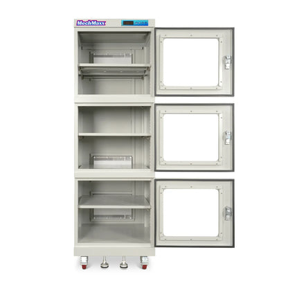 MechMaxx EDC730CW Desiccator Cabinet 1-10% RH Electronic Dry 730L ESD Ultra-Low Humidity Storage White New