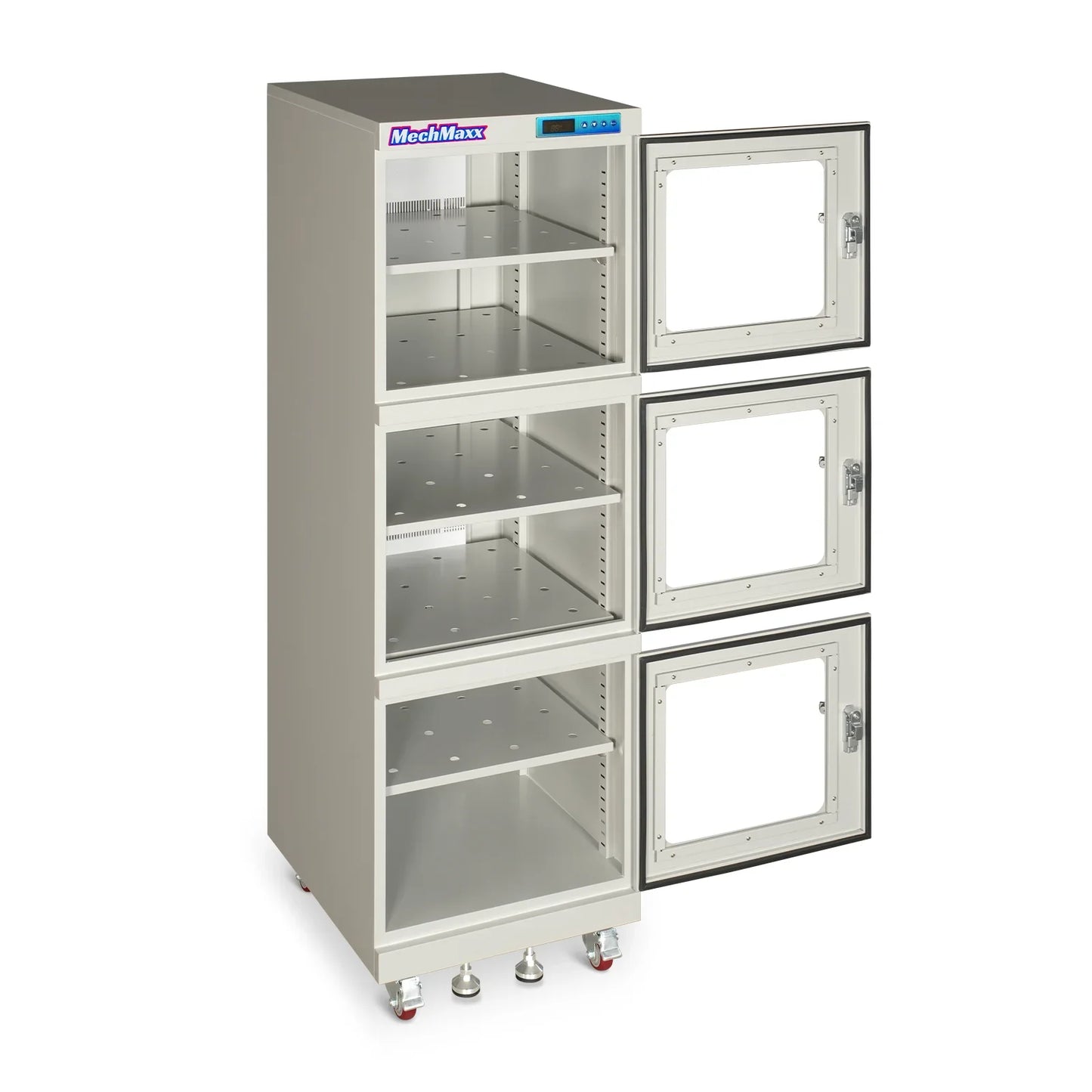 MechMaxx EDC730CW Desiccator Cabinet 1-10% RH Electronic Dry 730L ESD Ultra-Low Humidity Storage White New