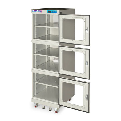MechMaxx EDC730CW Desiccator Cabinet 1-10% RH Electronic Dry 730L ESD Ultra-Low Humidity Storage White New