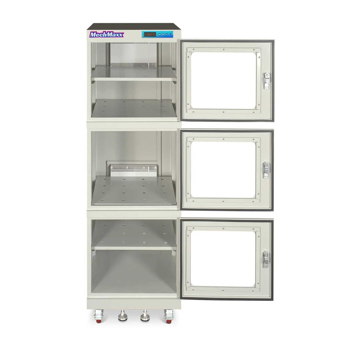 MechMaxx EDC730CW Desiccator Cabinet 1-10% RH Electronic Dry 730L ESD Ultra-Low Humidity Storage White New