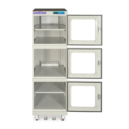 MechMaxx EDC730CW Desiccator Cabinet 1-10% RH Electronic Dry 730L ESD Ultra-Low Humidity Storage White New