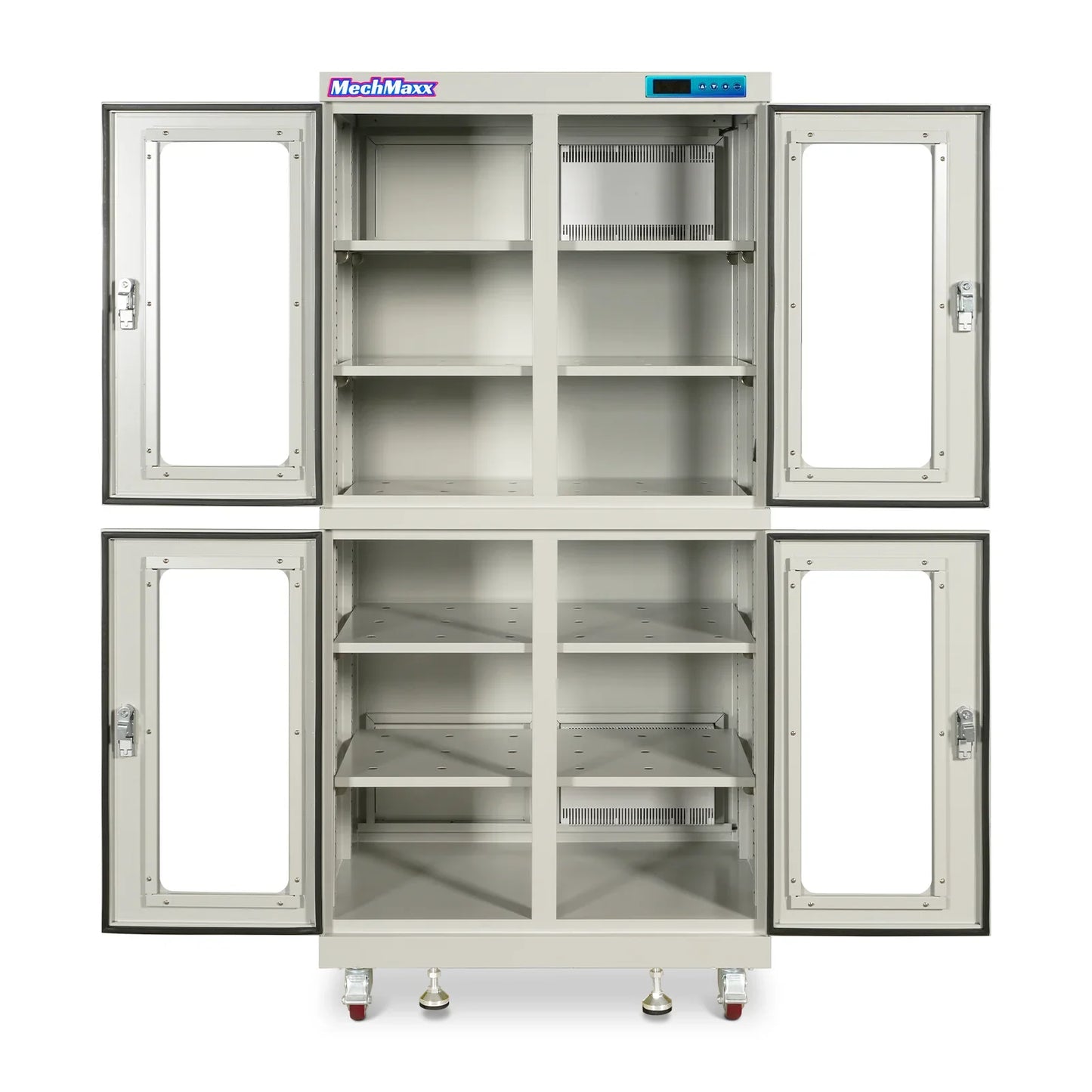 MechMaxx EDC880AW Desiccator Cabinet 880L ESD Electronic Dry Cabinet 20-60% RH Low Humidity Storage White New