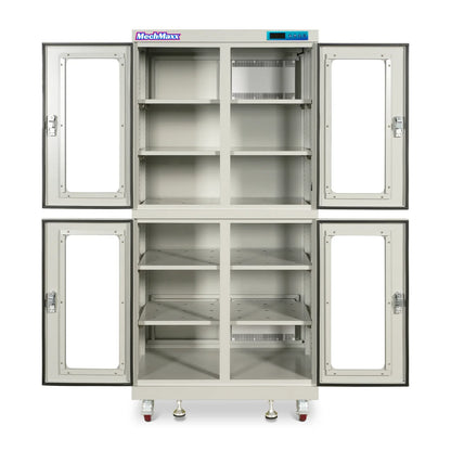 MechMaxx EDC880AW Desiccator Cabinet 880L ESD Electronic Dry Cabinet 20-60% RH Low Humidity Storage White New