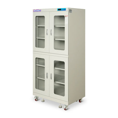 MechMaxx EDC880AW Desiccator Cabinet 880L ESD Electronic Dry Cabinet 20-60% RH Low Humidity Storage White New