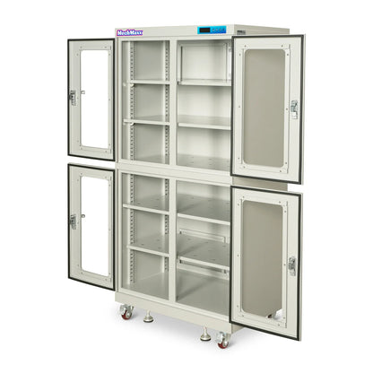 MechMaxx EDC880AW Desiccator Cabinet 880L ESD Electronic Dry Cabinet 20-60% RH Low Humidity Storage White New