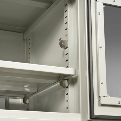 MechMaxx EDC210AW Desiccator Cabinet 210L ESD Electronic Dry Cabinet 20-60% RH Low Humidity Storage White New