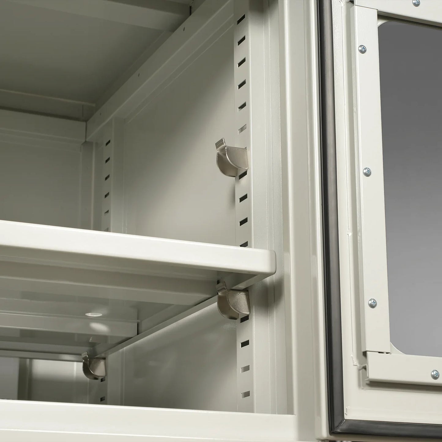MechMaxx EDC210CW Desiccator Cabinet 210L ESD Electronic Dry Cabinet 1-10% RH Ultra-Low Humidity Storage White New