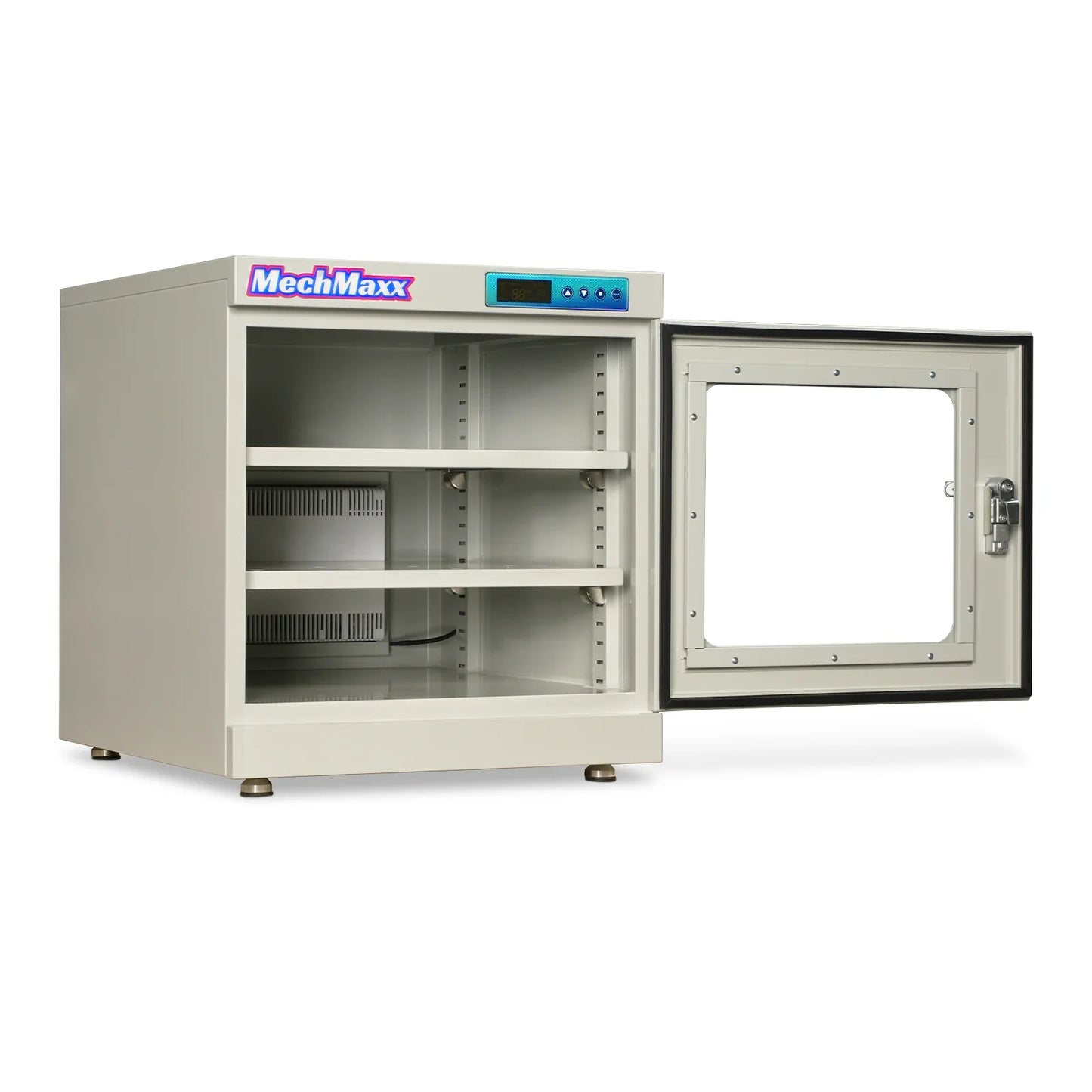 MechMaxx EDC210AW Desiccator Cabinet 210L ESD Electronic Dry Cabinet 20-60% RH Low Humidity Storage White New