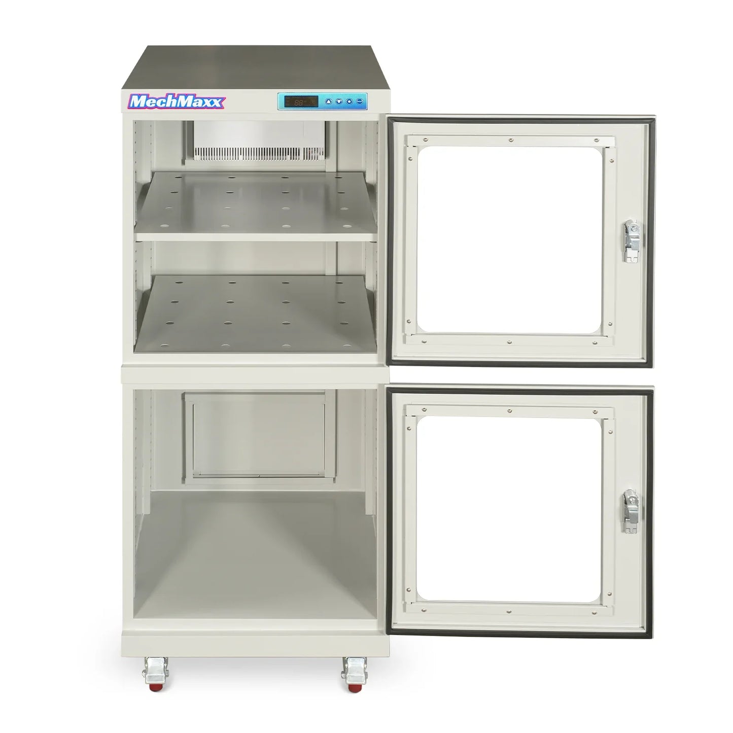 MechMaxx EDC540AW Desiccator Cabinet 540L ESD Electronic Dry Cabinet Low Humidity Storage 20-60% RH White New