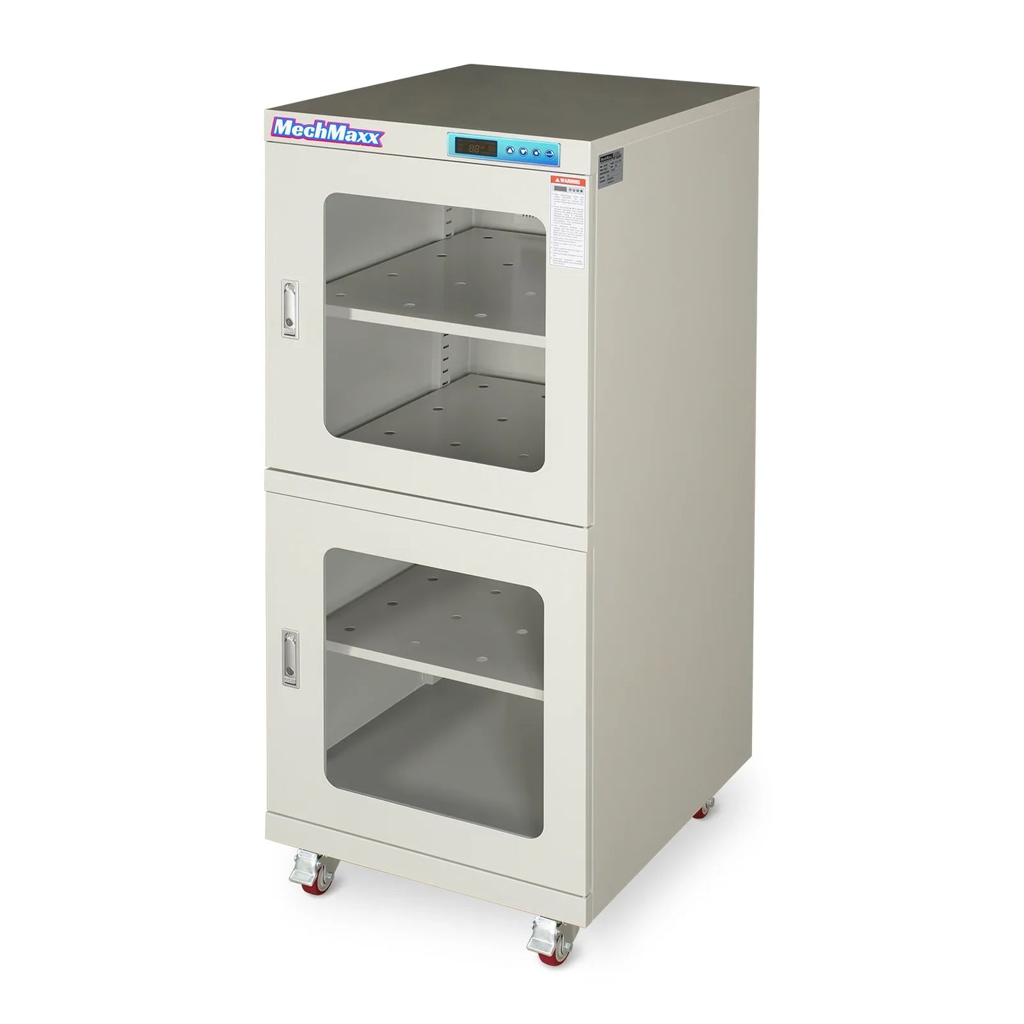 MechMaxx EDC540AW Desiccator Cabinet 540L ESD Electronic Dry Cabinet Low Humidity Storage 20-60% RH White New