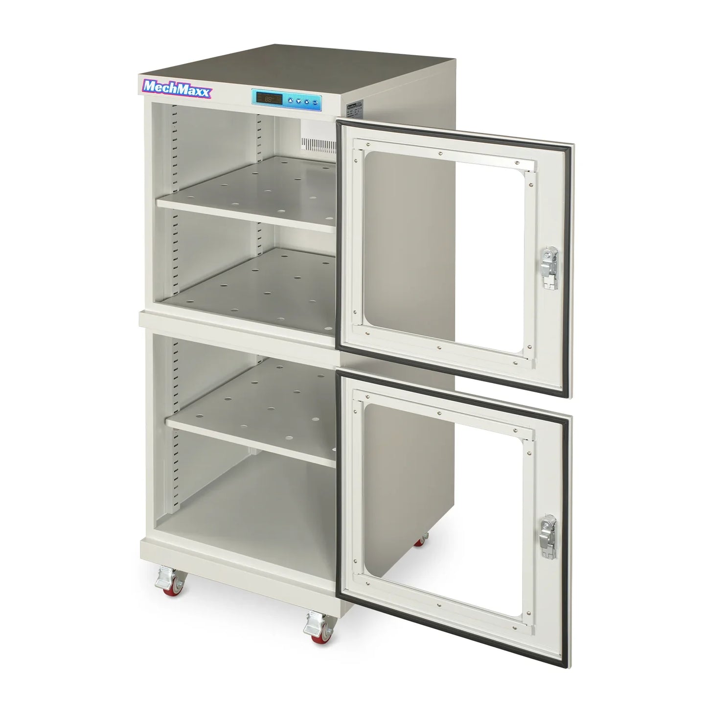 MechMaxx EDC540AW Desiccator Cabinet 540L ESD Electronic Dry Cabinet Low Humidity Storage 20-60% RH White New
