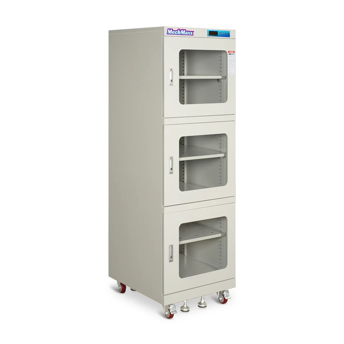 MechMaxx EDC730AW Desiccator Cabinet 730L ESD Electronic Dry Cabinet 20-60% RH Low Humidity Storage White New